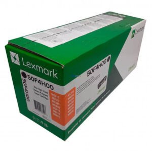 Cartucho De Tóner Lexmark 50F4H00 ms310dn, ms312dn, ms315dn, ms410dn, ms415dn, ms610 Black 5,000 Paginas