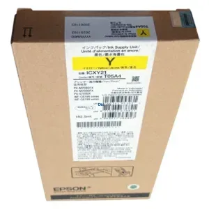 Bolsa De Tinta Epson T05A400 Color Amarillo, Compatible Con Impresoras Epson WorkForce Pro WF-C878R / WF-C879R, Rendimiento 20.000 Páginas.