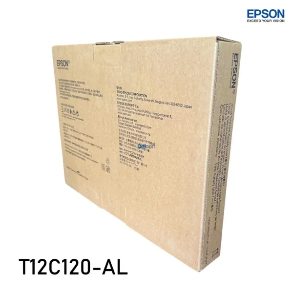 Bolsa De Tinta Epson T12C120-AL [T12C1] Black, Para Impresoras Epson WorkForce Pro WF-M5399 / WF-M5899, Rendimiento 40.000 Páginas.