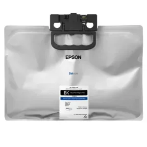 Bolsa De Tinta Epson T12P100 〈T12P1〉 Color Negro, Para Impresoras Epson WorkForce Pro EM-C800 / EP-C800, Contenido 716ml, Rendimiento Hasta 50.000 Páginas.