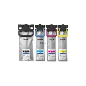Bolsas De Tintas Epson T12N1 / T12N2 / T12N3 / T12N4 Para Epson WorkForce Pro EM-C800 / EP-C800 Color Negro Cyan Magenta Amarillo / Capacidad Estándar.