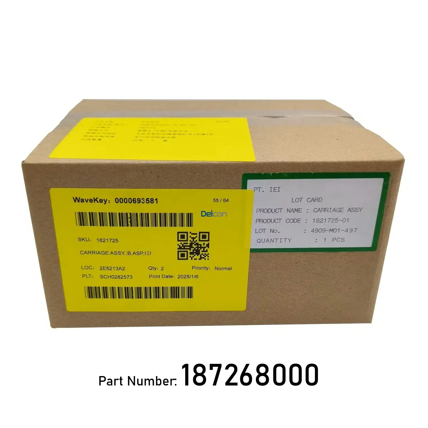 Bomba De Succión De Tinta Epson EcoTank L15150 / L15160 / WorkForce Pro WF-7820 / WF-7830 / WF-7840 Ink Suction Pump / Part Number: 187268000.