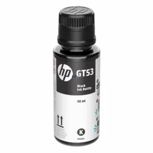 Botella de Tinta Hp 1VV22AL (GT53) Color Negro, Para Impresoras Hp DeskJet GT 5800, GT 5820 / Hp Ink Tank 100, 300, 400 / HP Smart Tank 500, 600, 700 Series.