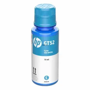 Botella de Tinta Hp M0H54AL (GT52) Color Cyan, Para Impresoras Hp DeskJet GT 5800, GT 5820 / Hp Ink Tank 100, 300, 400 / HP Smart Tank 500, 600, 700 Series.