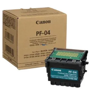 Cabezal De Impresión Canon PF-04 Original, Para Impresoras e Plotter Canon imagePROGRAF iPF650 / iPF670 / iPF760 / iPF770 / iPF780 Inkjet Printer.