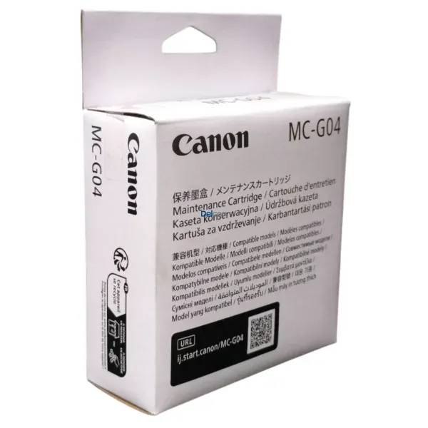 Caja De Mantenimiento Canon MC-G04 [5813C001AA] Original, Para Impresoras Canon Pixma G2170 / G3170 / G1230 / G2270 / G4170.