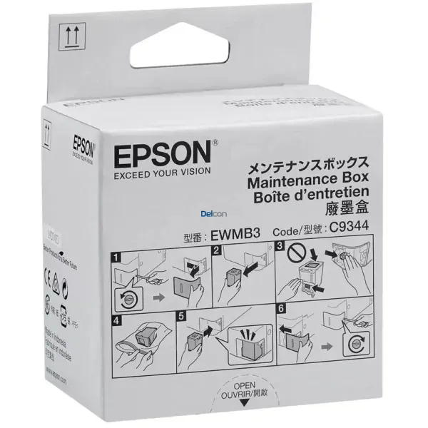 Caja De Mantenimiento Epson C9344/EWMB3 [C12C934461] Compatible Con Impresoras Epson EcoTank L3560 / L5590, Rendimiento 15.000 Páginas.