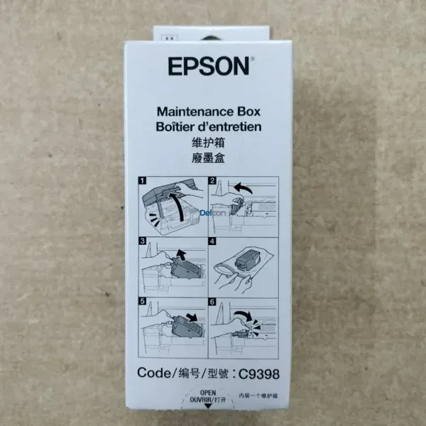 caja-de-mantenimiento-epson-c12c939891-c9398-ecotank-l1350-l3310-l3350-l3352-l3356-l3360-l3366-l5390-maintenance-box Caja De Mantenimiento Epson C9398 (C12C939891) Maintenance Box., Para Impresoras Epson EcoTank L3310 / L3350 / L3352 / L3360 / L5390.