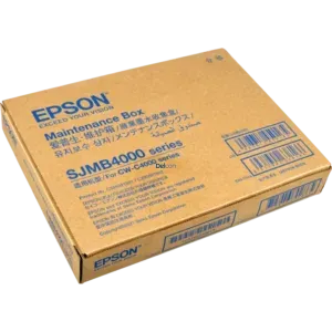 Caja De Mantenimiento Epson C33S021601/SJMB4000 Series Maintenance Box, Para Impresoras De Etiquetas ColorWorks CW-C4000 / CW-C4000u Series.