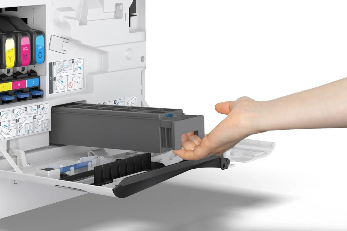 Caja De Mantenimiento Epson C9372/LM4MB1 (C12C937201) Maintenance Box, Para Impresoras Epson WorkForce Enterprise AM-C400 / AM-C400 / AM-C550 / AM-C550z.