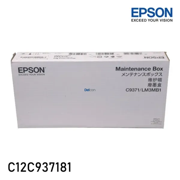 Caja De Mantenimiento Epson C9371/LM3MB1 [C12C937181] Para Impresoras Epson WorkForce Enterprise AM-C4000 / AM-C5000 / AM-C6000 Series.
