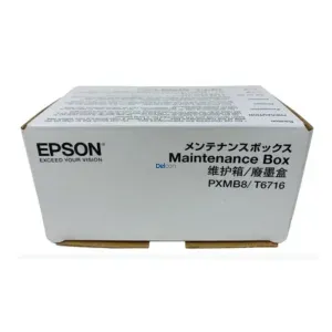 Caja De Mantenimiento Epson T671600/PXMB8 [C13T671600] Compatible Con Impresoras Epson WorkForce Pro WF-C5210 / WF-C5290 / WF-C5710 / WF-C5790.