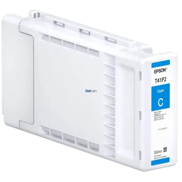 Cartucho De Tinta Epson T41P220 [T41P2] Cyan, Para Impresoras Epson SureColor SC-T3470 / SC-T3475 / SC-T5470 / SC-T5475 / SC-T5470M, Rendimiento 14.000 Páginas.