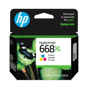Tinta Hp 7FP38VL (668XL) Tricolor, Para Impresoras Hp DeskJet Ink Advantage 2900 / 2975 / 4300 / 4375 / 6500 / 6575 / 6578, Rendimiento 200 Páginas.