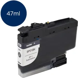Cartucho De Tinta Brother SP01BK (SP01BKS) Color Negro, Para Impresoras De Sublimacion Brother SP-1, Contenido 47.0 ml.
