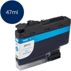 Cartucho De Tinta Brother SP01C (SP01CS) Color Cyan, Para Impresoras De Sublimacion Brother SP-1, Contenido 47.0 ml, Envíos a Todo el Perú.