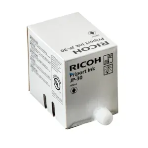 Cartucho De Tinta Ricoh 817113 JP-30 Black, Para Duplicadora Ricoh DD 3334 / DX3343 / DX3440 / JP1235 / JP3000, Contenido 600ml.