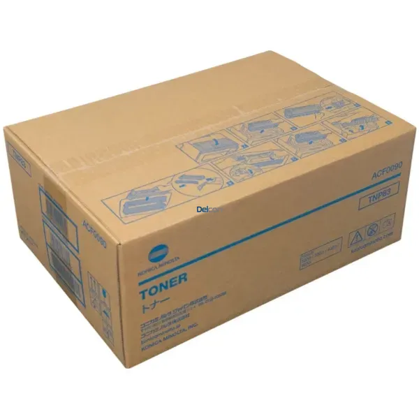 Cartucho De Tóner Konica Minolta TNP83 (ACF0090) Black, Para Impresoras Konica Minolta Bizhub 4000i / 4020i, Rendimiento 12.000 Páginas.