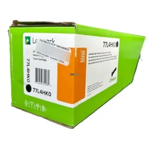 Cartucho De Tóner Lexmark 77L4HK0 Black, Para Impresoras Lexmark CX963 / CX833 / CX950 / CX951 / CX961 / CX962 / CX963 / MX953 Series.