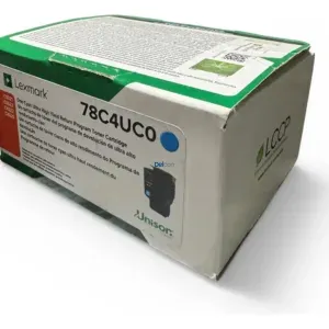Cartucho De Tóner Lexmark 78C4UC0 Black, Para Impresoras Lexmark CX622ade / CX625ade / CX625adhe / CS521dn / CS622de. Rendimiento 7.000 Páginas.