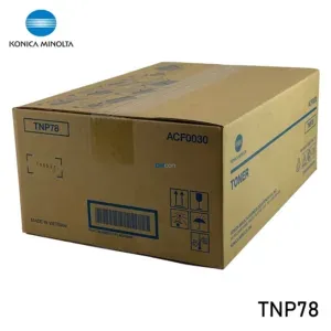 Cartucho De Tóner Konica Minolta TNP78 Black, Para Impresoras Konica Minolta Bizhub 4020i / 5020i, Rendimiento 12.000 Páginas.