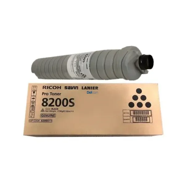 Cartucho De Toner Ricoh 828484 Black, Para Impresoras e Fotocopiadoras Ricoh Pro 8200ex / 8200s / 8210s / 8220s, Rendimiento 82.000 Páginas.