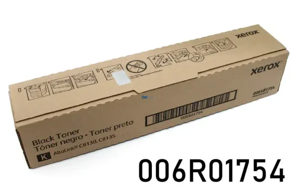 Cartucho De Tóner Xerox 006R01754 Color Negro, Para Impresoras Xerox AltaLink C8130 / C8135, Rendimiento 59.000 Páginas. | Delcon - Envíos a todo el Perú.