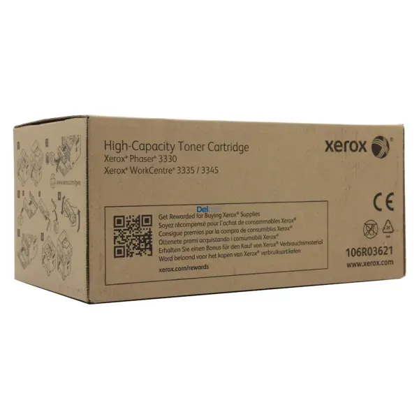 cartucho-de-toner-xerox-106r03621-phaser-3330-workcentre-3335-3345-black Cartucho De Tóner Xerox 106R03621 Black, Para Impresoras Xerox Phaser 3330 / WorkCentre 3335 / 3345, Rendimiento 8.500 Páginas.