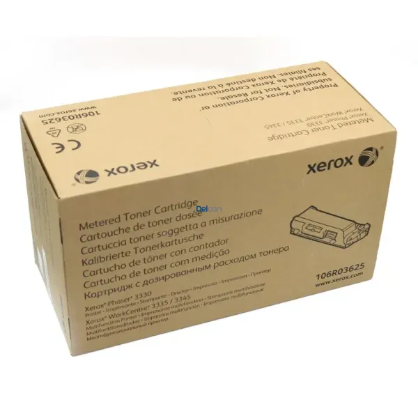 cartucho-de-toner-xerox-106r03625-phaser-3330-workcentre-3335-3345-black Cartucho De Tóner Xerox 106R03625 Black, Para Impresoras Xerox Phaser 3330 / WorkCentre 3335 / 3345, Rendimiento 11.000 Páginas.