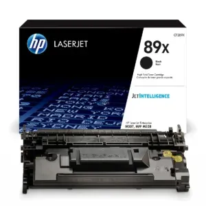 Cartucho De Toner Hp CF289X (89X) Black, Para Impresoras Hp LaserJet Enterprise M507dn / M507dng / M507n / M507x / MFP M528dn / Flow MFP M528c / M528z.