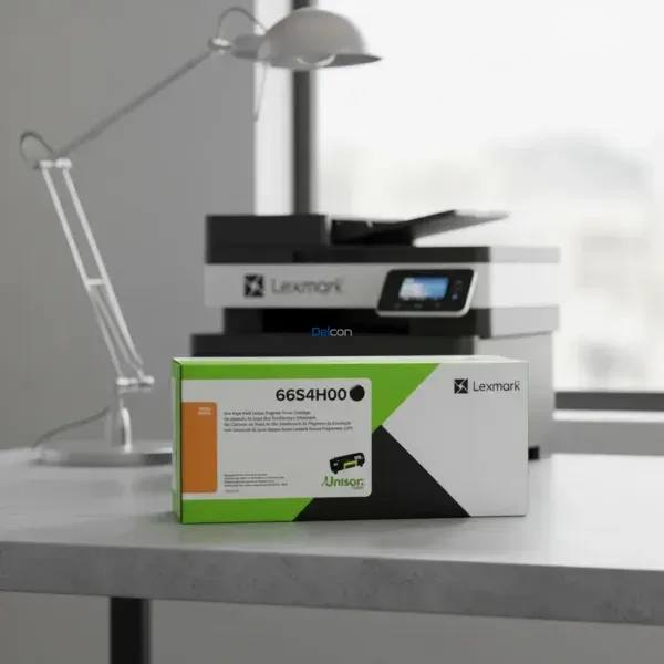 Cartucho De Tóner Lexmark 66S4H00 Black, Para Impresoras Lexmark MS531dw / MS631dw / MS632dwe / MX532adwe / MX632adwe, Rendimiento 28.400 Páginas.