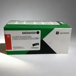 Cartucho De Tóner Lexmark 66S4X00 Black, Para Impresoras Lexmark MS531dw / MS631dw / MS632dwe / MX532adwe / MX632adwe, Rendimiento 31.000 Páginas.
