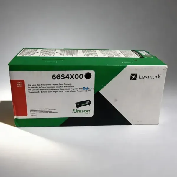 cartucho-tóner-lexmark-66s4x00-ms531dw-ms631dw-ms632dwe-mx532adwe-mx632adwe-black Cartucho De Tóner Lexmark 66S4X00 Black, Para Impresoras Lexmark MS531dw / MS631dw / MS632dwe / MX532adwe / MX632adwe, Rendimiento 31.000 Páginas.
