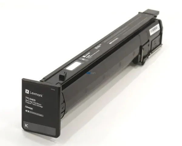 Cartucho De Tóner Lexmark 77L4HK0 Black, Para Impresoras Lexmark CX963 / CX833 / CX950 / CX951 / CX961 / CX962 / CX963 / MX953 Series.
