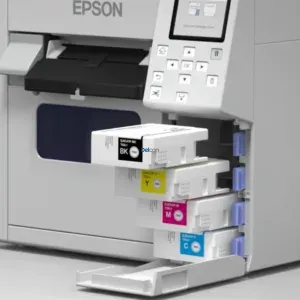 Cartuchos De Tintas Epson SJIC41P-BK / SJIC41P-C / SJIC41P-M / SJIC41P-Y / SJIC41P-MK ColorWorks CW-C4000 / CW-C4000u Color Negro Cyan Magenta Amarillo.