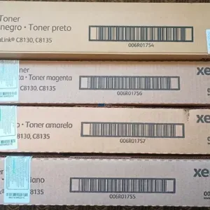 Cartuchos De Tóner Xerox AltaLink C8130 / C8135 Color Negro Cyan Magenta Amarillo / Juego Completo