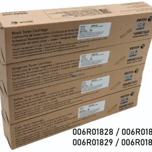 Cartuchos De Toner Xerox Versalink C7120 / C7125 / C7130 Black Cian Magenta Yellow / Juego Completo