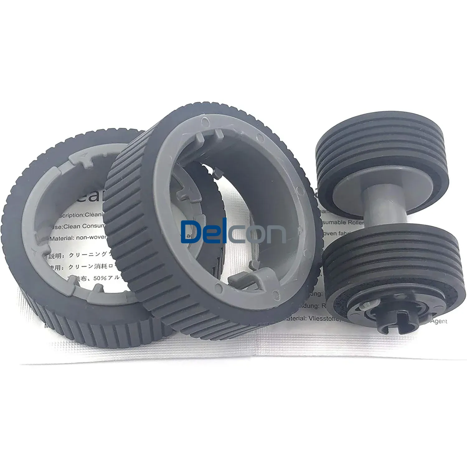 Kit Rodillos De Recogida De Papel Fujitsu PA03670-0001 / PA03670-0002, Para Escáner Fujitsu FI-7180 / FI-7240 / FI-7260 / FI-7460 / FI-7480 / FI-8190.