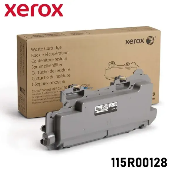 Contenedor De Residuos Xerox 115R00128 Waste Cartridge, Para Impresoras Xerox VersaLink C7020 / C7025 / C7030, Rendimiento 30,000 Páginas