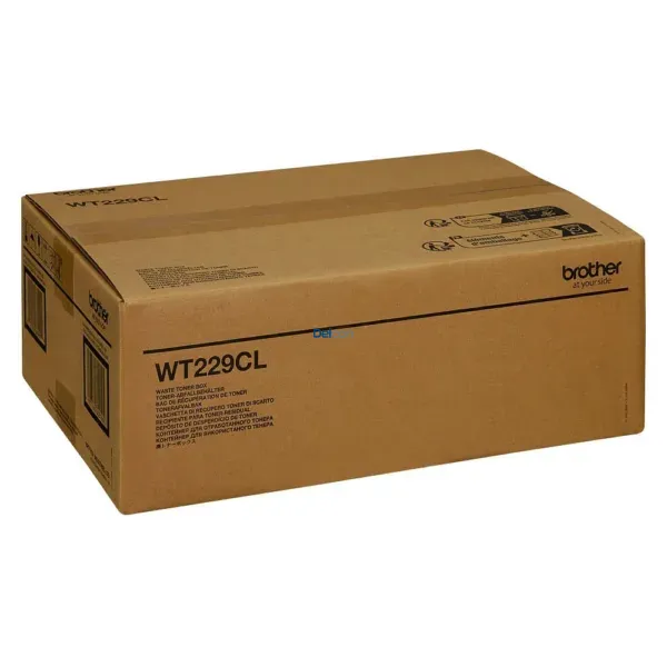 Caja De Toner Residual Brother WT229CL Waste Container, Para Impresoras Brother HL-L3240CDW / HL-L3280CDW / DCP-L3560CDW / MFC-L3760CDW.