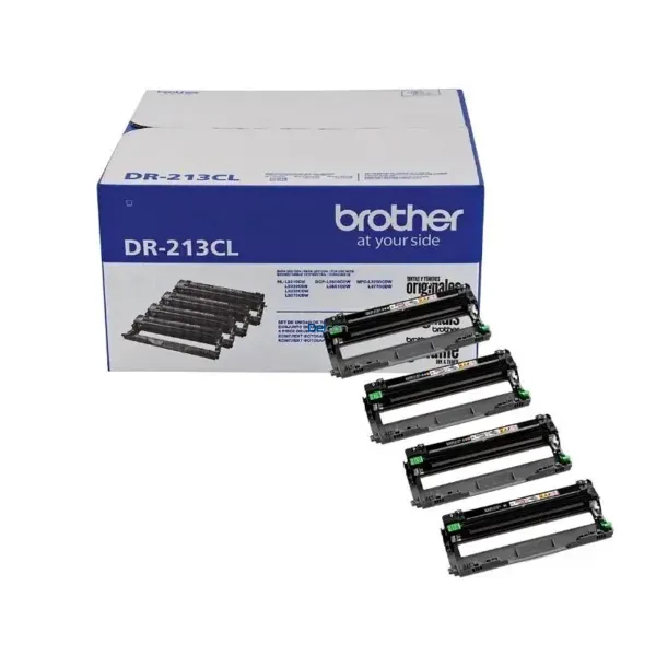 Unidad De Imagen Brother DR213CL Drum Unit, Para Impresoras Brother HL-L3210CW / HL-L3230DN / HL-L3230CDW / HL-L3270CDW / DCP-L3551CDW / MFC-L3750CDW.