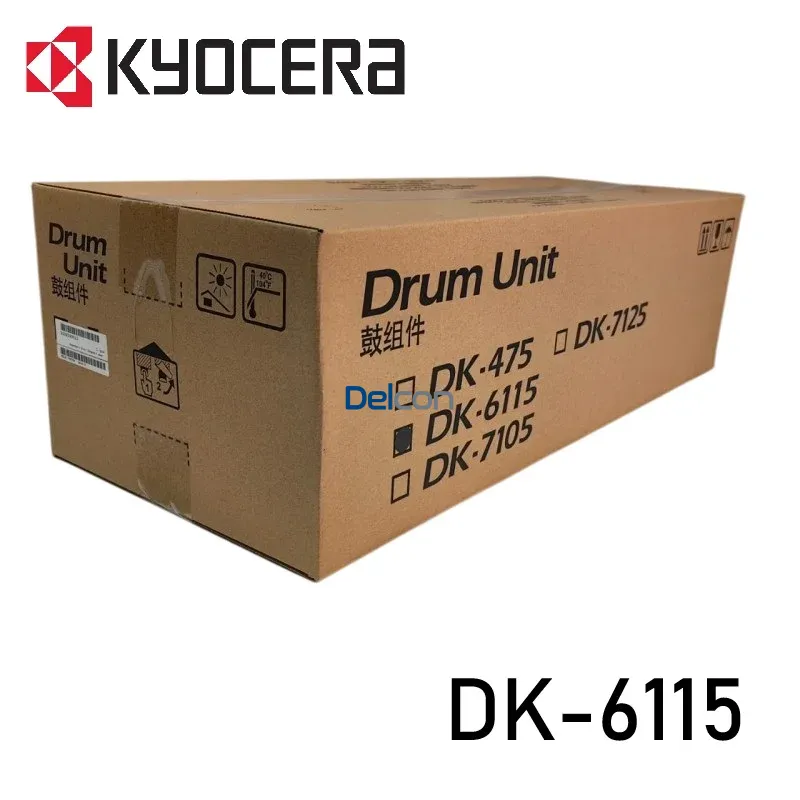 Unidad De Imagen Kyocera DK-6115 Drum Unit, Para Impresoras Kyocera Ecosys M4125idn / M4132idn / TASKalfa 2510i, Rendimiento 300.000 Páginas.