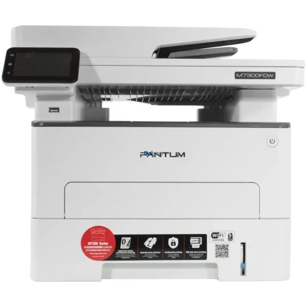 Impresora Multifuncional Pantum M7300FDW Láser Monocromática, Fumciones Impresora/Copiadora/Escaner. Velocidad De Impresión 33ppm (A4) / 35ppm (Carta)