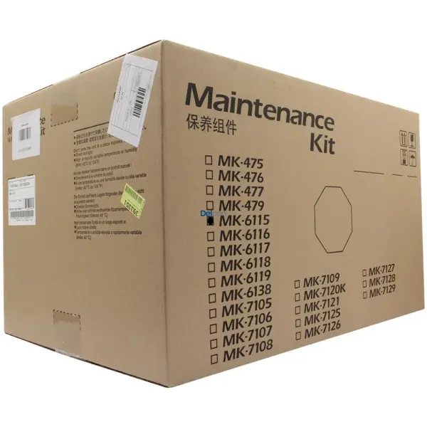 Kit De Mantenimiento Kyocera MK-6115 [1702P18NL0] 220V, Para Impresoras Kyocera Ecosys M4125idn / M4132idn, Rendimiento 300.000 Páginas.