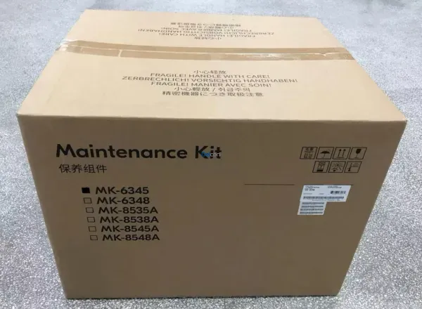 Kit De Mantenimiento Kyocera MK-6345 [1702XF0KL0] 220V, Para Impresoras Kyocera TASKalfa 4004i / 5004i / 6004i / 7004i, Rendimiento 600.000 Páginas.