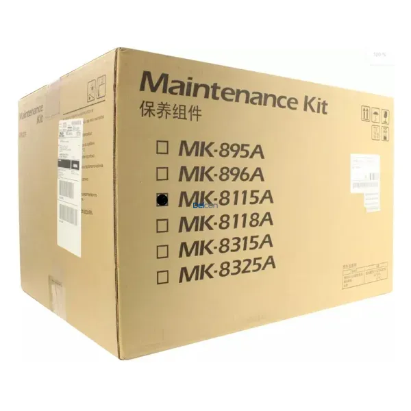 Kit De Mantenimiento Kyocera MK-8115A, Compatible Con Impresoras Kyocera Ecosys M8124cidn / M8130cidn, Rendimiento 200.000 Páginas.