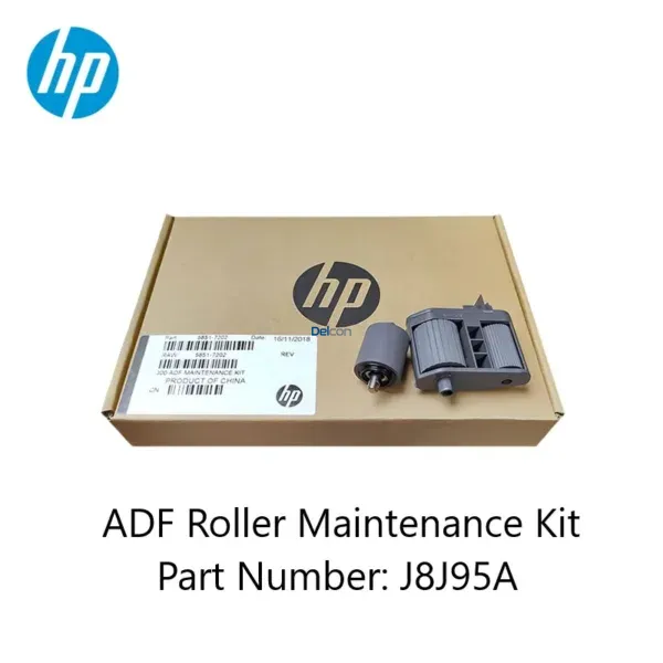Kit De Rodillos ADF Hp J8J95A MFP M631 / M632 / M633 / E62555 / E62565 / E62575 ADF Roller Maintenance Kit, Rendimiento 150.000 Páginas.