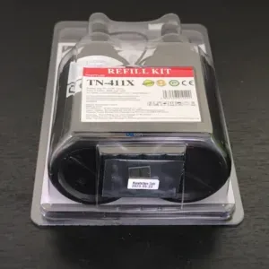 Botella Refill Kit Recarga Pantum TN-411X Black (Con Chip Original) Para Impresoras Pantum M6700DW / M7300FDW, Rendimiento 6.000 Páginas.
