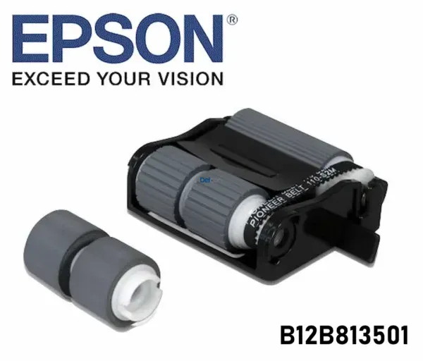 Kit De Rodillos Epson B12B813501, Para Escáner Epson Workforce DS-50000 / DS-60000 / DS-70000, ADF Conjunto Rodillos De Alimentación De Separación.
