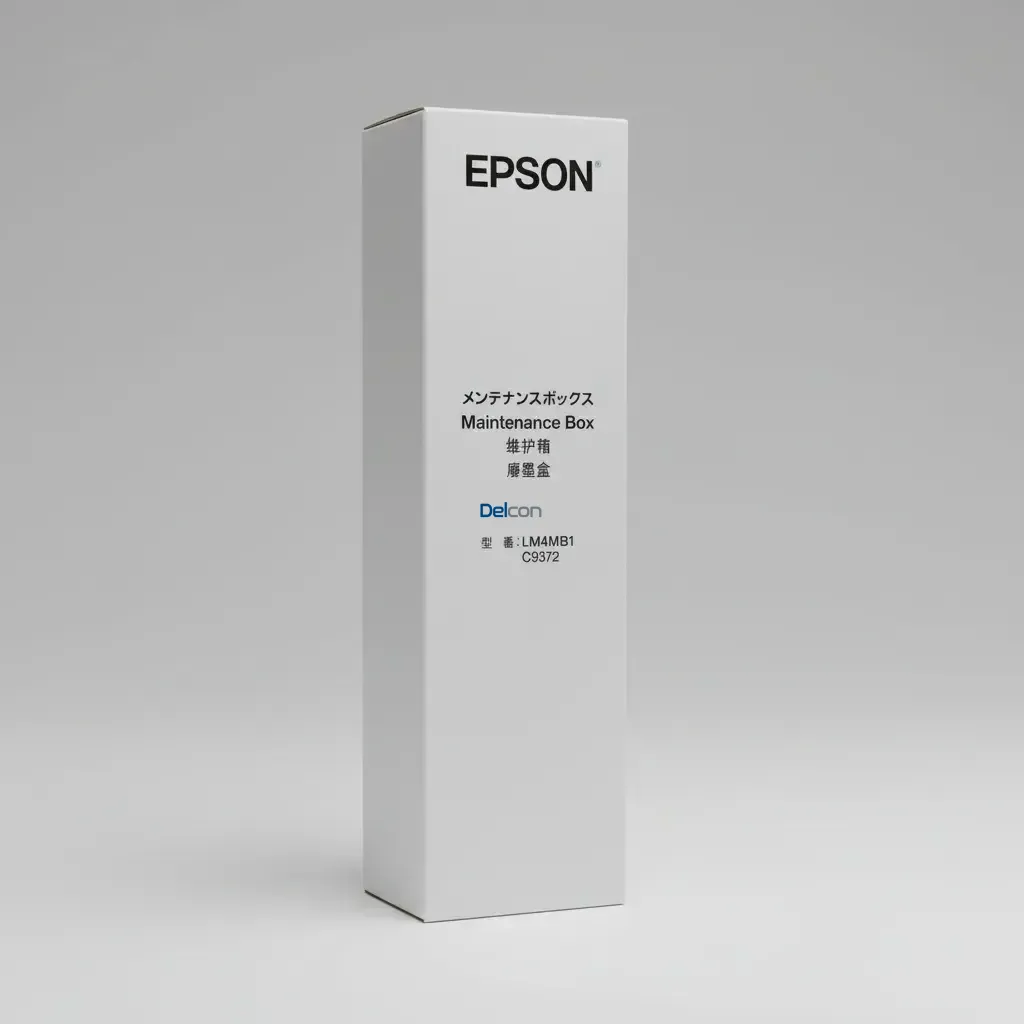 Caja De Mantenimiento Epson C9372/LM4MB1 (C12C937201) Maintenance Box, Para Impresoras Epson WorkForce Enterprise AM-C400 / AM-C400 / AM-C550 / AM-C550z.